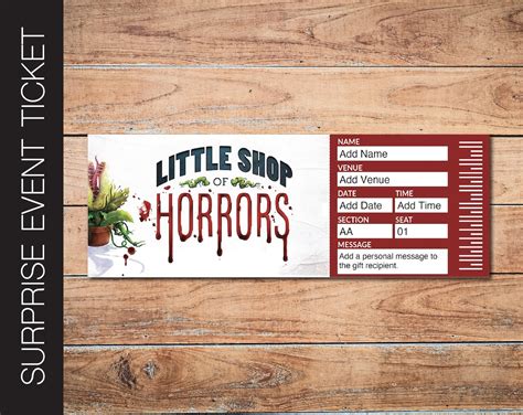 Little Shop of Horrors Tickets .